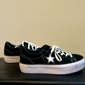 Converse platform sneakers